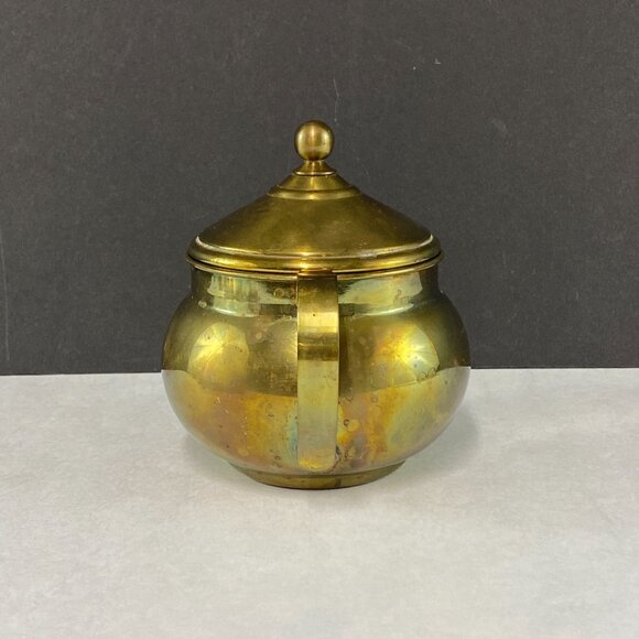 Vintage Brass 2-Cup Teapot - Picture 2 of 10